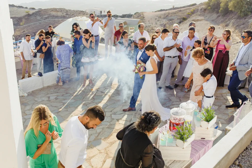 2558 φωτογραφηση γαμου σαντορινη